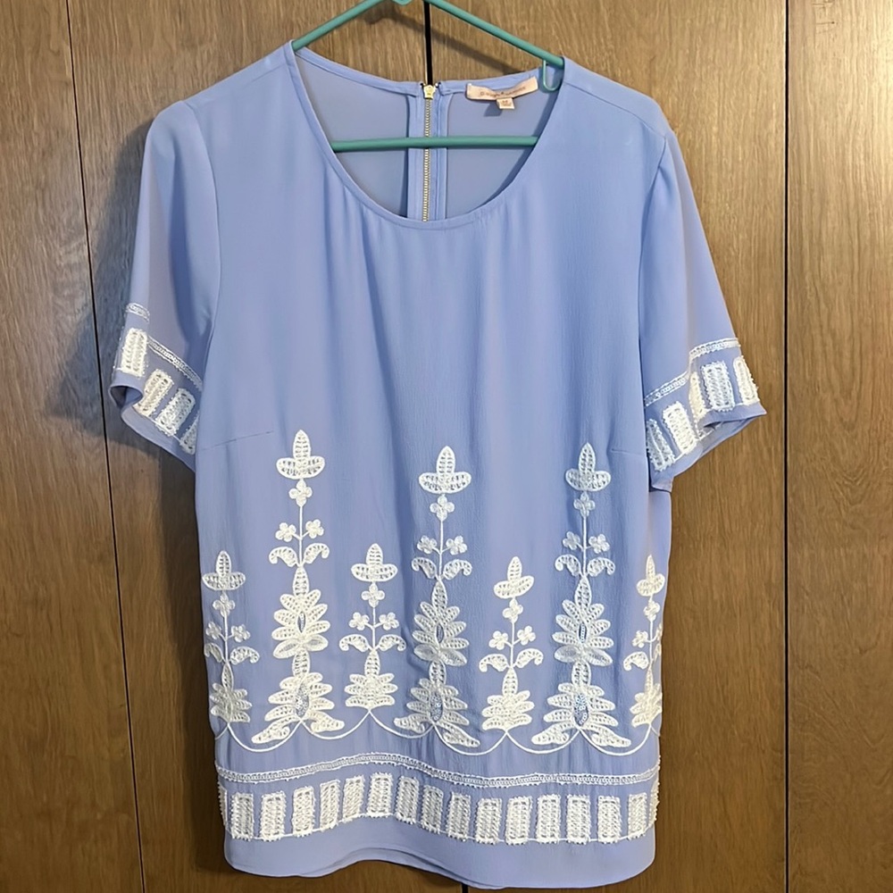 Embroidered+Beaded Blouse